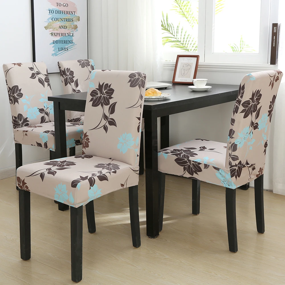 1/2 шт. Печатный чехол для кресла спандекс эластичная сиденья съемные чехлы на