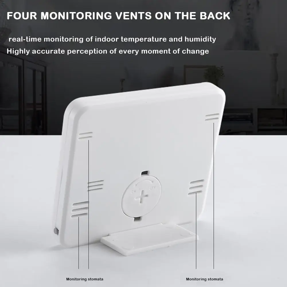 Новый высококачественный термометр-гигрометр электронные часы с монитором