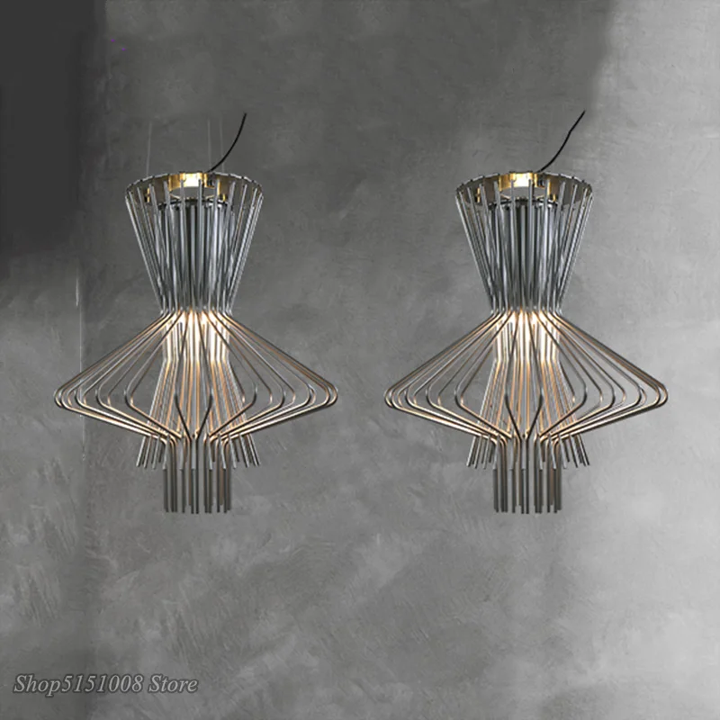 Винтажный подвесной светильник Foscarini Allegro ritico светодиодная клетка промышленная