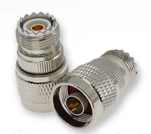 1pcs new N Male to UHF SO-239 SO239 Female Jack Coaxia Straight RF Adapter Connectors