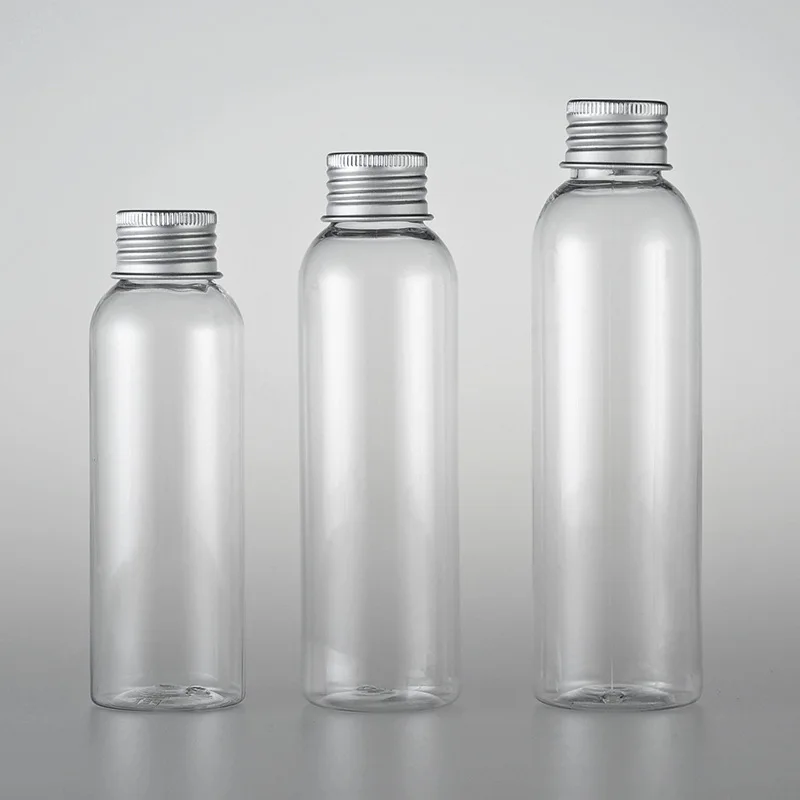 

Прозрачная пластиковая бутылка для воды для макияжа, 30 шт., 120 мл, 150 мл, 200 мл, дорожная бутылка для жидкого мыла и шампуня для геля для душа