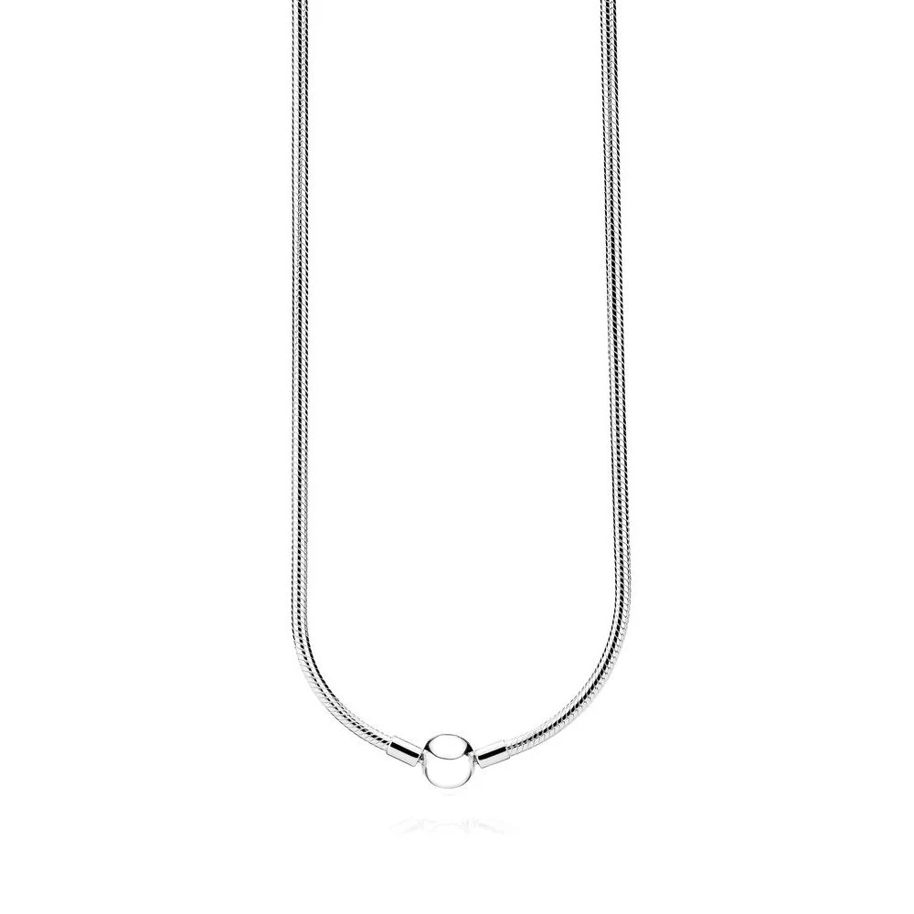 Подлинное 925 пробы Серебряное оригинальное ожерелье в европейском стиле с