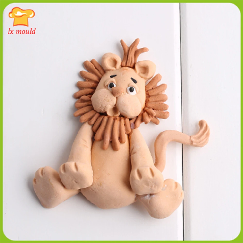 Милый мультфильм силиконовые формы для выпечки в виде животных DIY ароматерапия