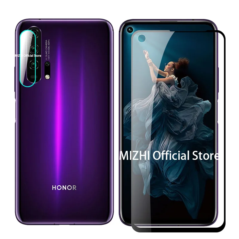 2 в 1 защитное стекло Honor 20 Pro объектив камеры закаленное стекло для huawei Honor20 Honer 20Pro 20s YAL-AL10 trempe verre стекло