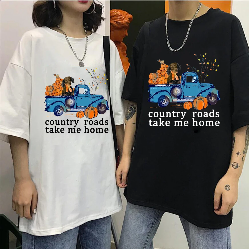 

New Halloween Take Me Home Country Roads Women/man Tees Funny T-Shirt