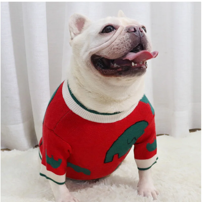 

Elephant cartoon Spring autumn Dog sweater French Bulldog Pug Teddy Corgi Fat dog Outfits Puppy Apparel Pet Small dog Clothes
