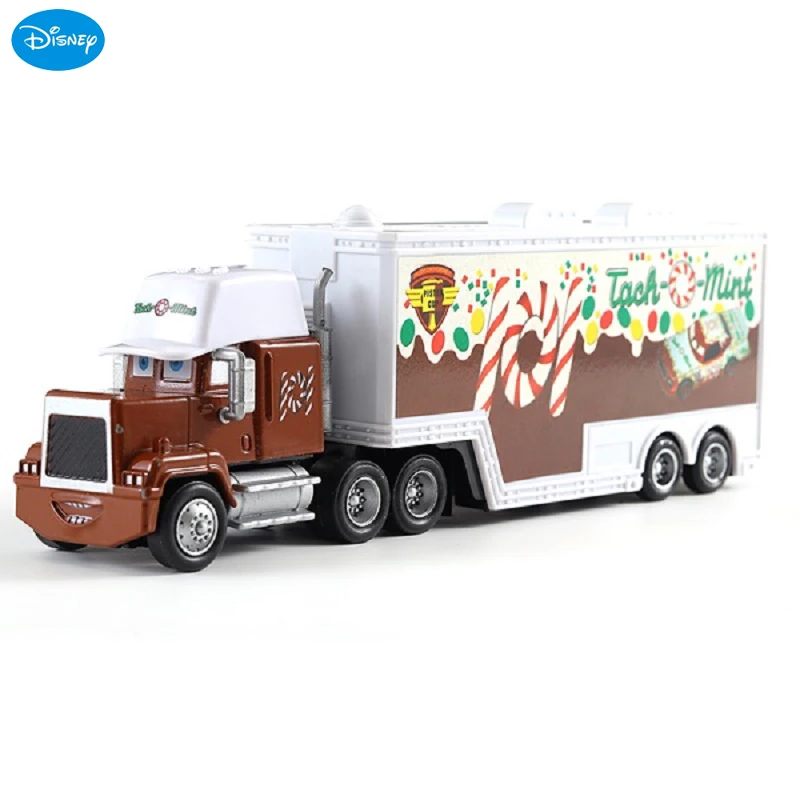 Оригинальные игрушки Pixar в виде грузовика Молния Маккуин 1:43 пластиковая модель №