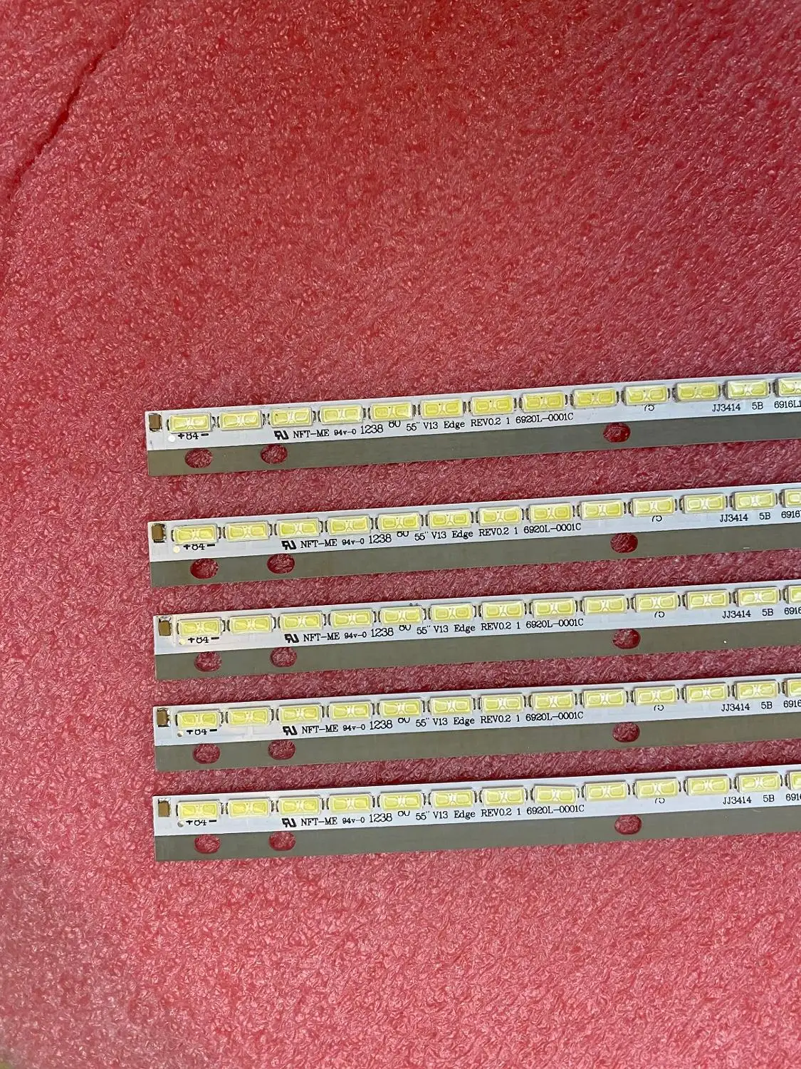 5 шт./лот светодиодная Подсветка полосы для LG 55LA640S 6922L 0048A 0079A 0061A 55E610G 55 V13 край 6920L