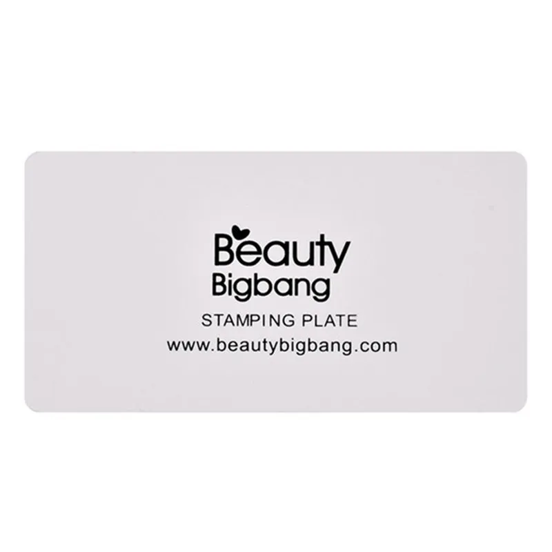 BeautyBigBang ногтей штамповки пластины подсолнечника геометрические ногтей шаблон пластины прямоугольный трафарет плесень для инструмент для росписи ногтей BBB XL-016