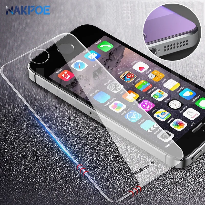 9D защитное стекло на iPhone 5S 5 5C SE закаленное защитное стекло для экрана для Apple iPhone SE 4 защитная пленка