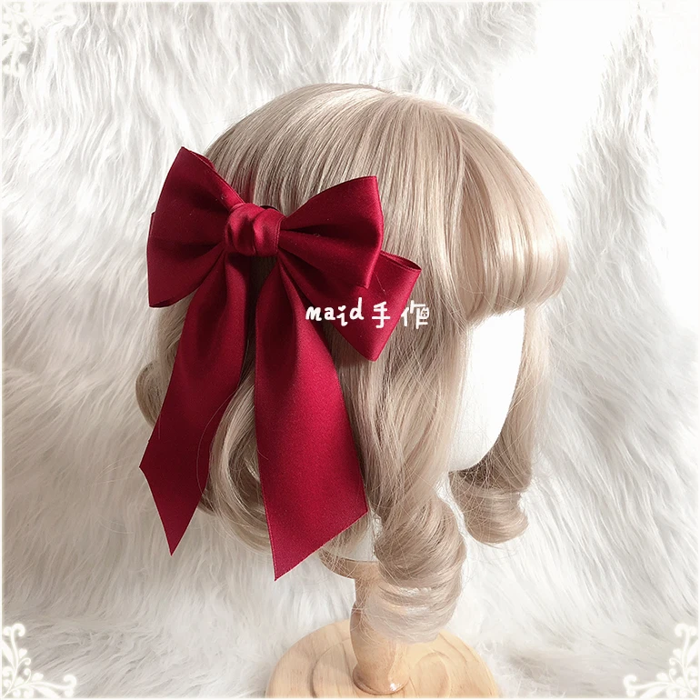 Заколка для волос ручной работы простой Повседневный милый зажим с кружевным