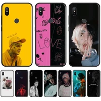 hip hop rapper lil peep phone cases for xiaomi redmi 7 9t 9se k20 mi8 max3 lite 9 note 8 9s 10 pro soft silicone shell cover