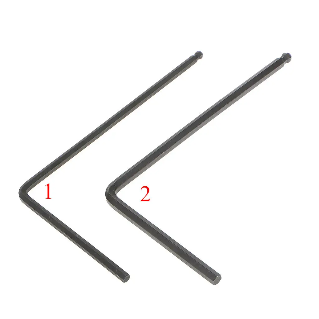 2 Pieces 12.4x7.4cm L-shape Rod Allen Wrench Guitar Adjustment Tool for | Спорт и развлечения