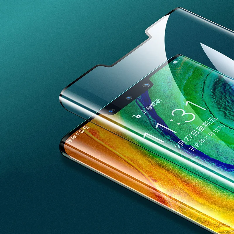 Закаленное 3d-стекло JGKK с изогнутыми краями и полным покрытием для Huawei Mate 30 Pro 20