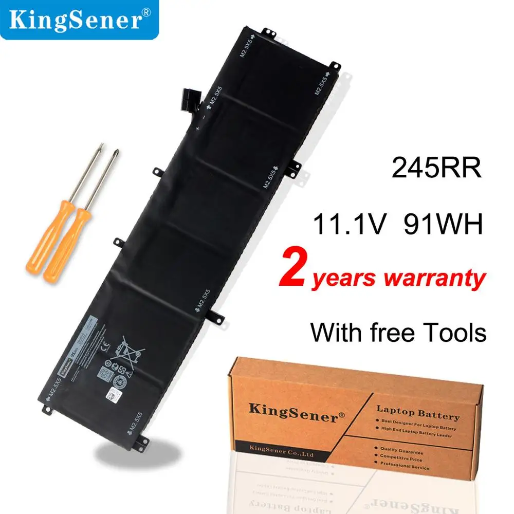 Аккумулятор Kingsener 11 1 В 91WH 245RR для ноутбука Dell XPS 15 9530 9535 Precision M3800 TOTRM H76MV 7D1WJ