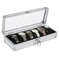 612 grids watch box wristwatch display case durable packaging holder jewelry collection storage watch organizer box watch case