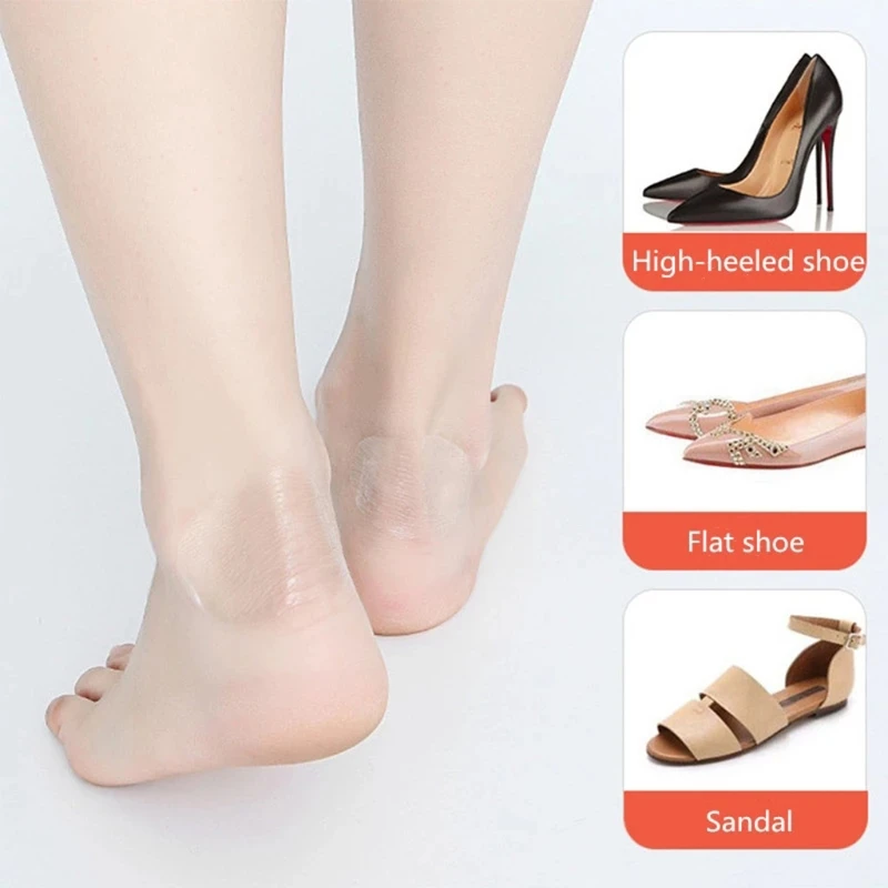 

30Pcs Heel Protector Foot Care Sticker Waterproof Invisible Patch D0UE