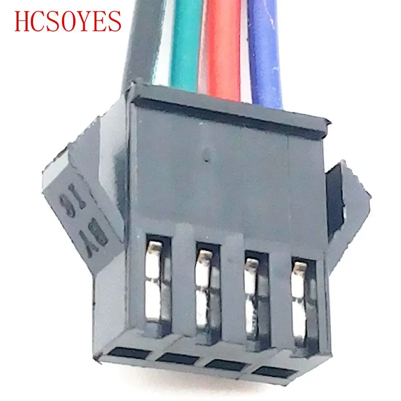 10 пар 4pin JST разъем Мужской Женский кабель для WS2801/3528/LPD8806/5050 SMD RGB цвет светодиодные полосы провода