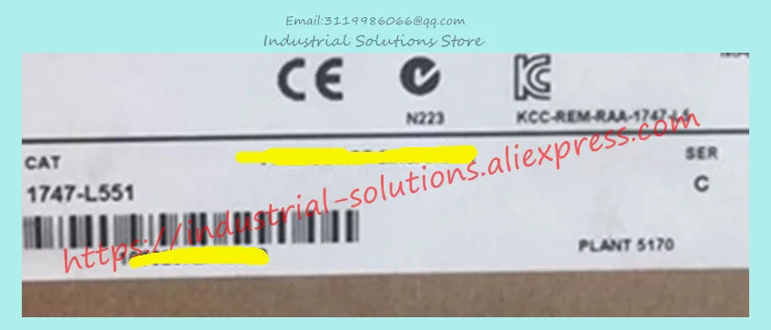 

New 1747-L551 Industrial Control PLC Module