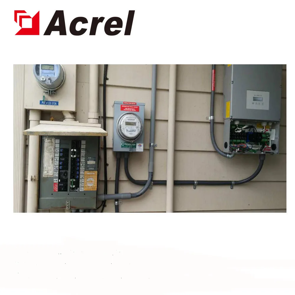 Acrel ACR10R D10TE4/C45 Трехфазная система профиль счетчик энергии для солнечного