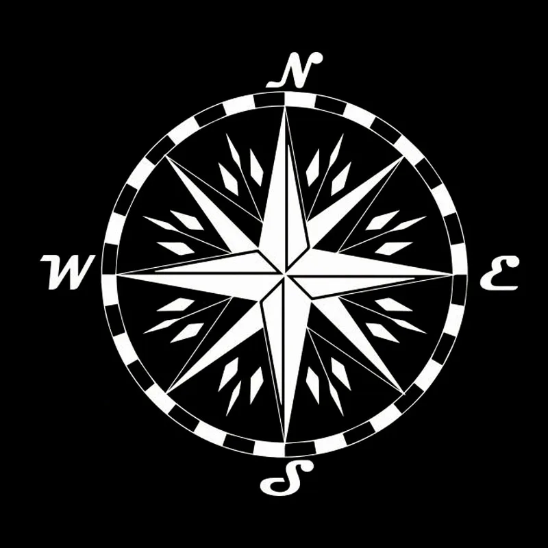 PLAY COOL Car Sticker Funny Interesting Nswe Compass Wind Rose Automobiles Motorcycles Exterior Accessories Vinyl Decal | Автомобили и