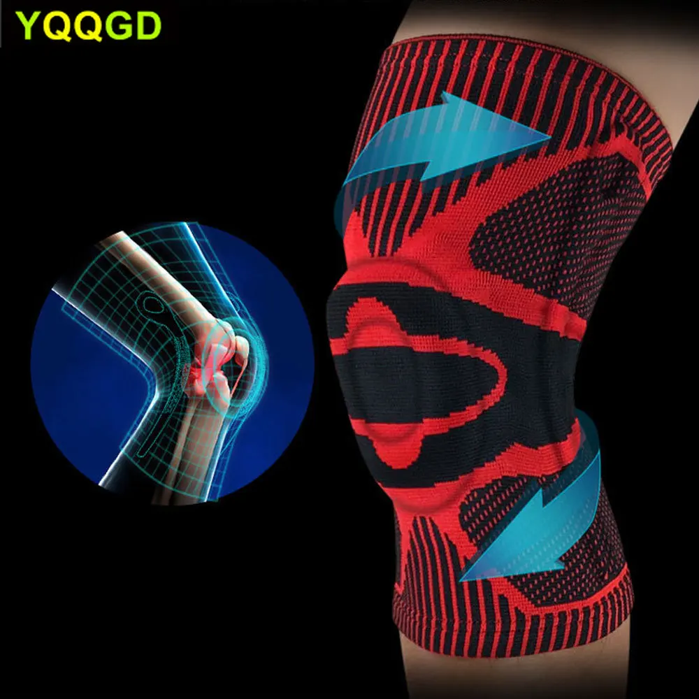 1 шт. коленный бандаж для поддержки компрессионных рукавов при артрите беге