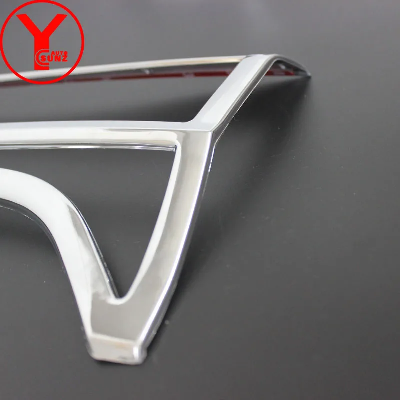 Заводская задсветильник крышка обшивки молдинг для Toyota Hilux Fortuner sw4 2016 2017 2018 2019