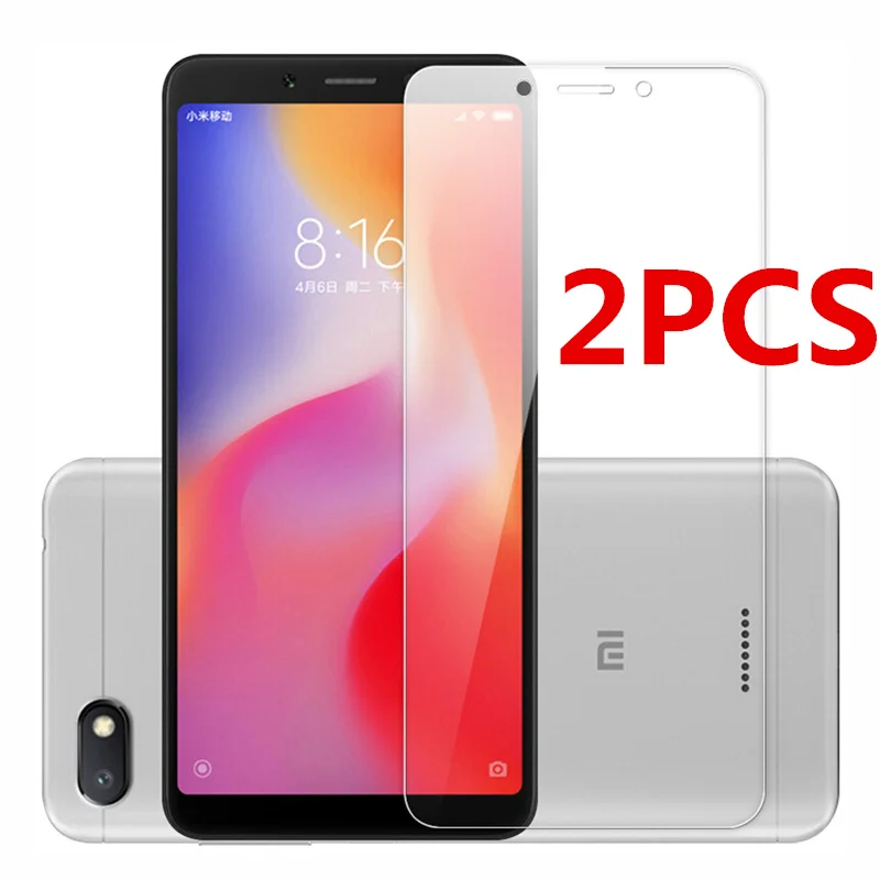 Закаленное стекло для Xiaomi Redmi 6A Защитная пленка экрана Защитное Xiomi глобальная