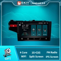 auto radio for honda fit jazz 2014 2015 2 din android 10 0 system 4g wifi multimedia player stereo video bt carplay no dvd cd