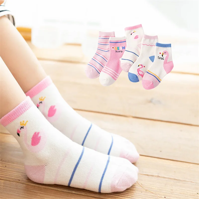 

Носки женские Короткие хлопковые коричневые, 5 пар