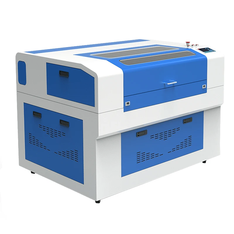 Hot Sell CNC Laser Cutter Engraver Ruida System Rubber Leather 50W 60W 80W 6040 40W Co2 Mini Laser Engraving Cutting Machine