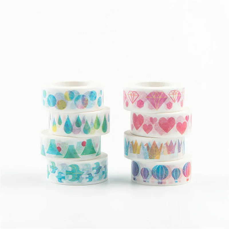 Горячая Распродажа деликатный лента Washi Kawaii Творческий планировщик украшения
