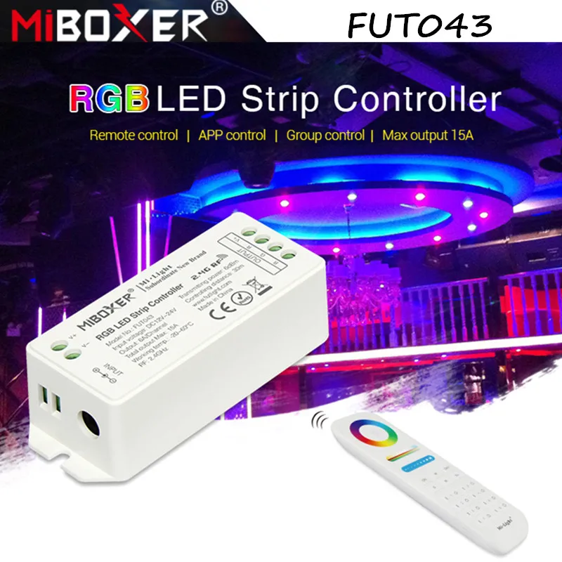 Miboxer New FUT043 DC12 24V RGB светодиодная полоса управления ler умная система 2 4G