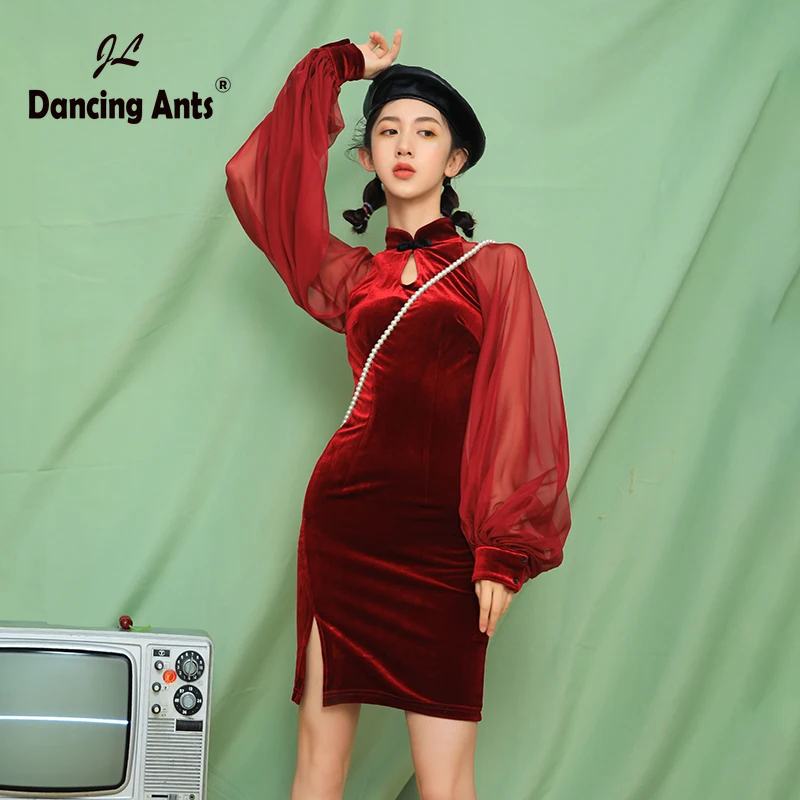 Женская Карандаш Платье облегающее Сексуальное Женское Vestidos с длинными рукавами