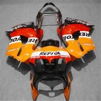 repsol orange red kit for honda vfr800 98 99 00 01 vfr 800 vfr800rr 1998 1999 2000 2001 vfr 800rr body aftermarket fairing kit