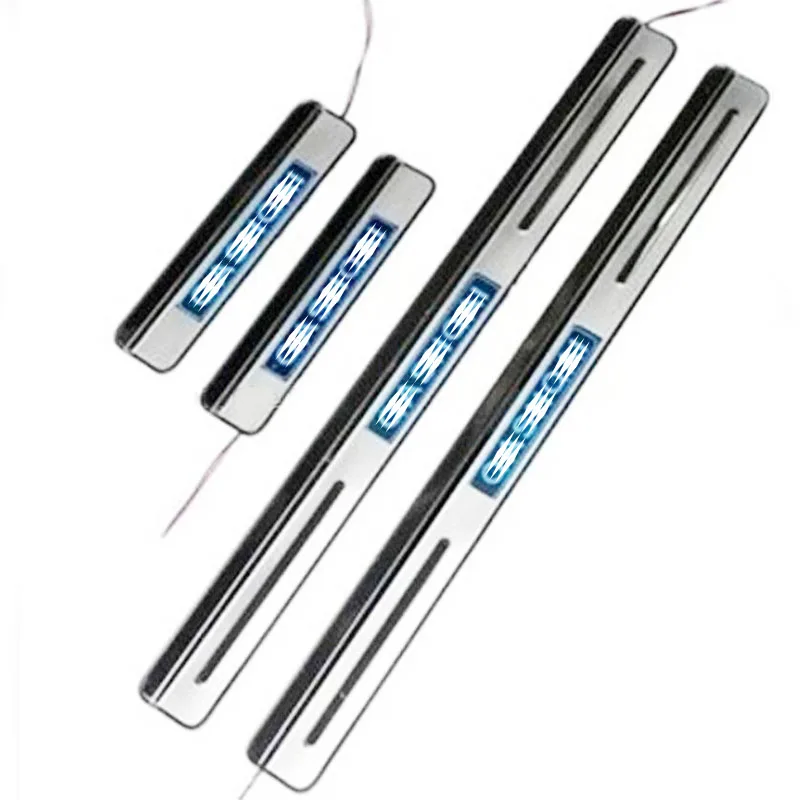 Накладка на порог из нержавеющей стали защита для порога наклейка педаль