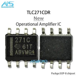 10Pcs/Lot New Original TLC271CDR TLC271 TLC271C 271C SOP8 Chip 1-Channel Low Power 16V LinCMOS OP AMP w/shutdown