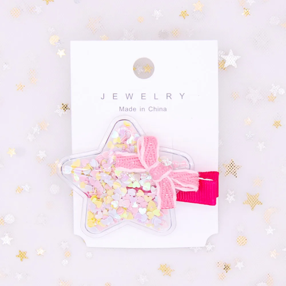 26 (1 Piece) 1/2Pcs/set Waterproof Mini Jelly Bows Hair Clips for Girls Glitter Knot Pool/Swim Bows PVC Hairbows Hairpin Party Kids Headwear - Цвет: 26 (1 Piece)