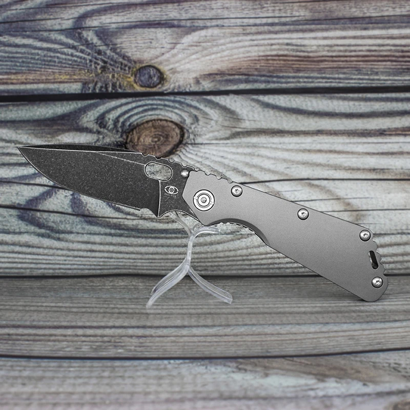 Нож складной из титана с титановой ручкой и лезвием M390 | Инструменты