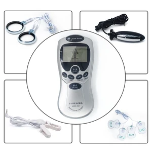 Набор для пениса с электрическим током, кольцо для пениса, массажная накладка, зажимы для сосков, Анальная пробка, игрушки на медицинскую тематику, секс-игрушки с электрошоком