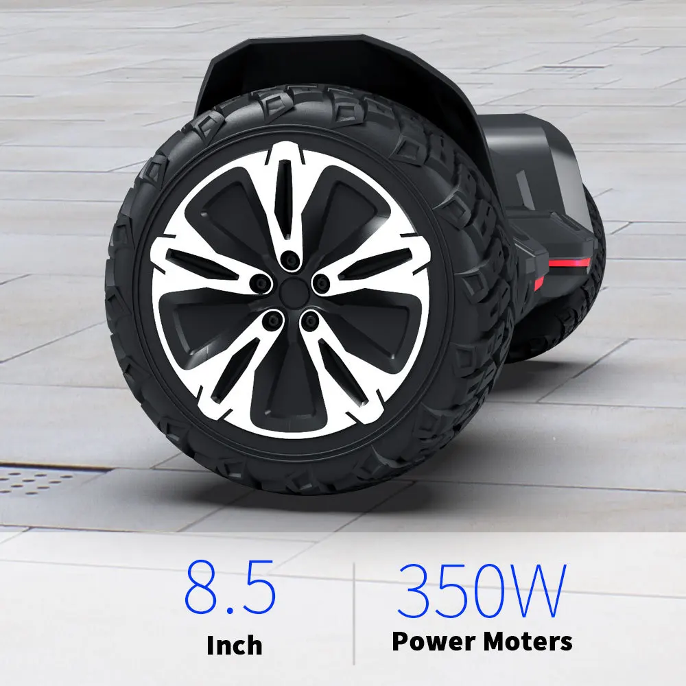 

C3-003 8.5 Inch 350w 2 Wheel Hoverboard With App And Bluetooth Speaker High Quality Overseas stock