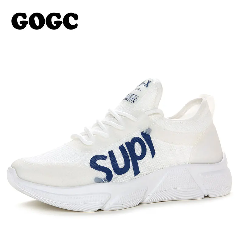 GOGC/женские кроссовки на платформе Женская обувь плоской подошве Женские слипоны