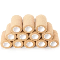 3 inch x 5 yards 16 rolls self adherent wrap cohesive bandage for stretch athletic ankle sprains swelling sports animals