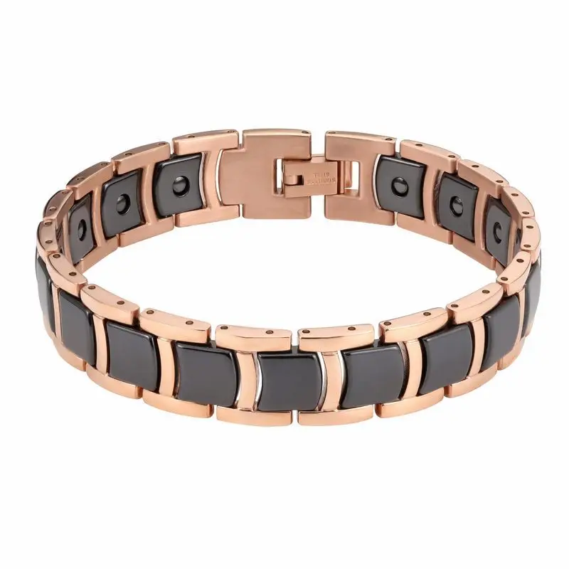 Браслет OKtrendy женский керамический черный лечебный браслет из Германия с