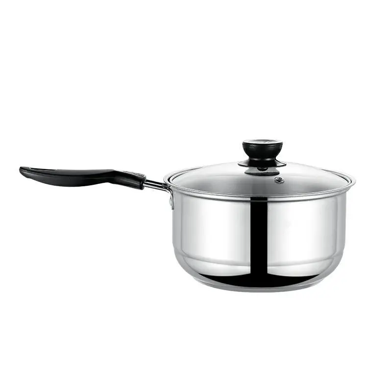 Молочный горшок из нержавеющей стали суповый маленький молочный Корейская