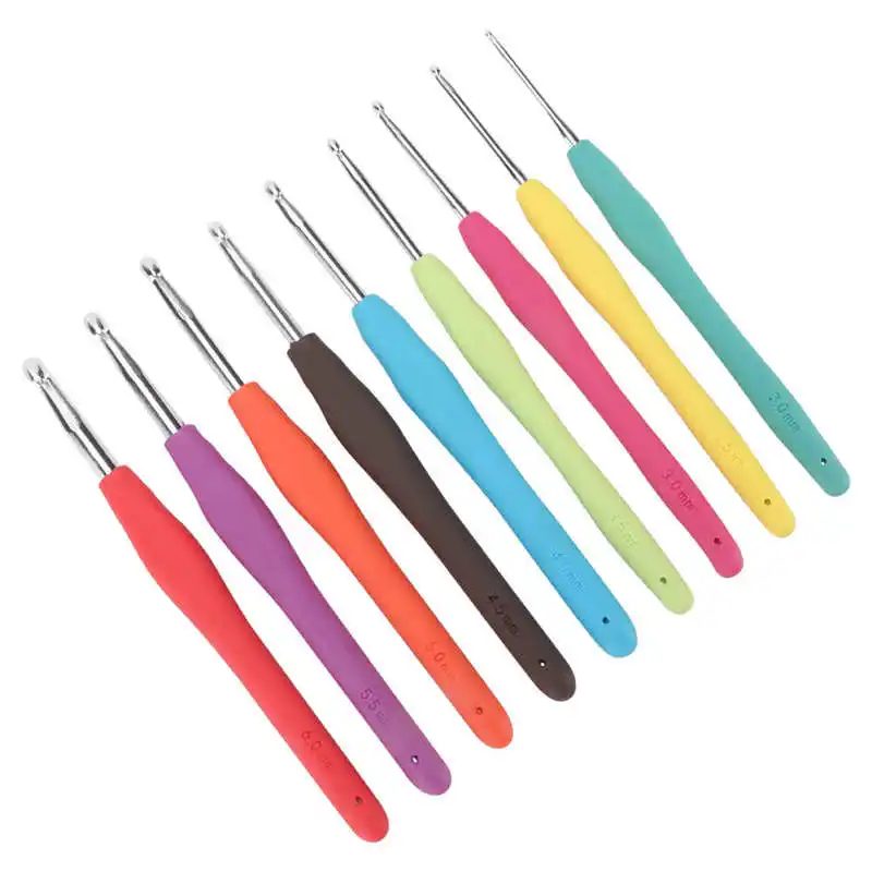 Набор крючков для вязания крючком практичный общего использования