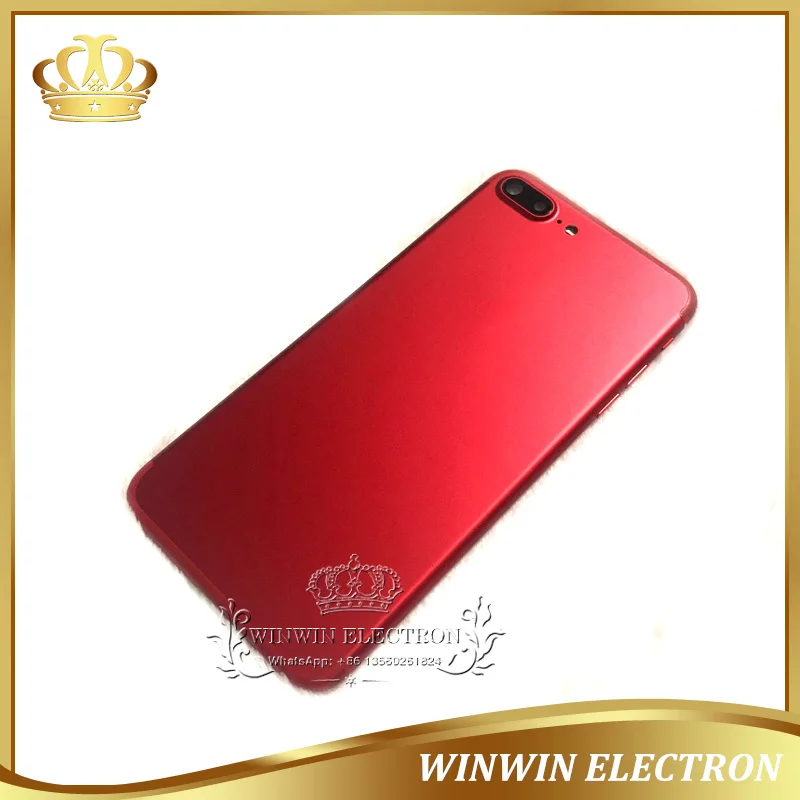 Хорошее качество запасная задняя крышка шасси для iphone 7P средняя рамка корпуса с