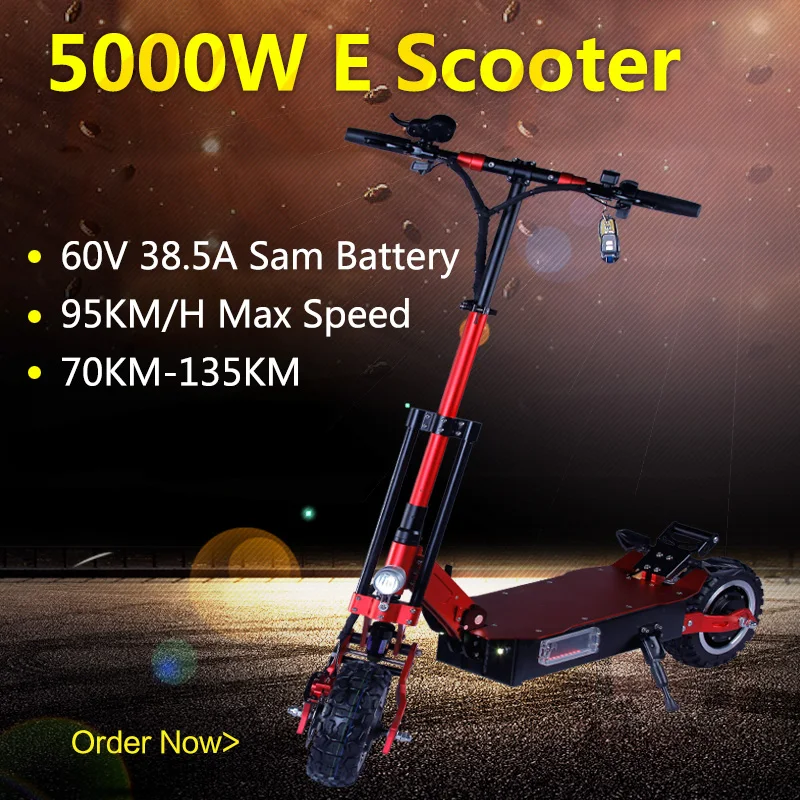 60V 38.5A Samsung батарея электрический скутер 5000W Мощный 95KMH Electrico мотор внедорожных