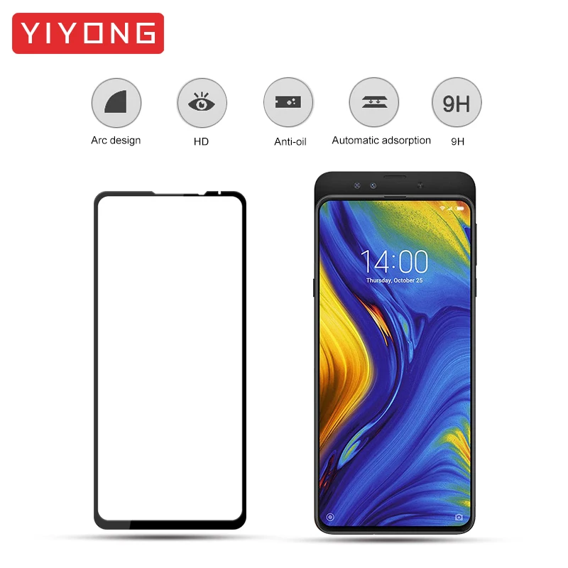 Стекло YIYONG 9D с полным покрытием для Xiaomi Mi Mix 3 2 s S закаленное стекло Xiomi Защитная