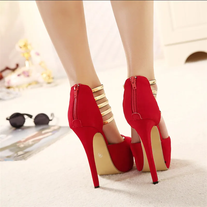 

Women High Heel Sandals Platform Shoes Stiletto Heels Size 45 Party Dress Shoes for Women High Heels Fashion Woman Pumps Sandal